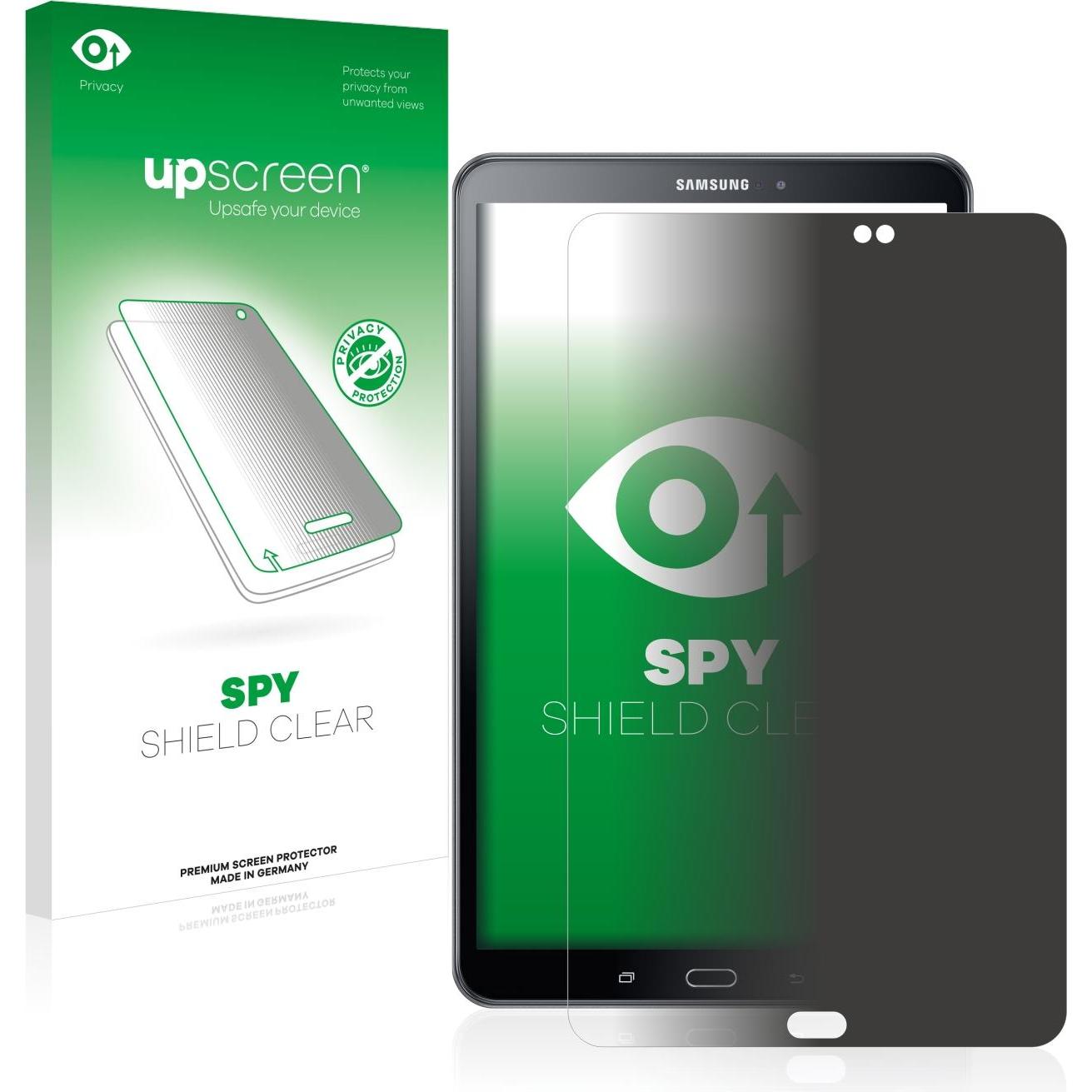 upscreen Spy Shield Blickschutzfolie (1 Stück, Galaxy Tab A 10.1 (2016)), Tablet Schutzfolie