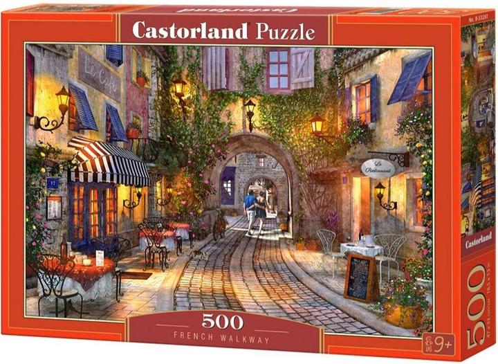 Castorland French Walkway 500 pcs Puzzlespiel 500 Stück(e) Stadt (500 Teile)