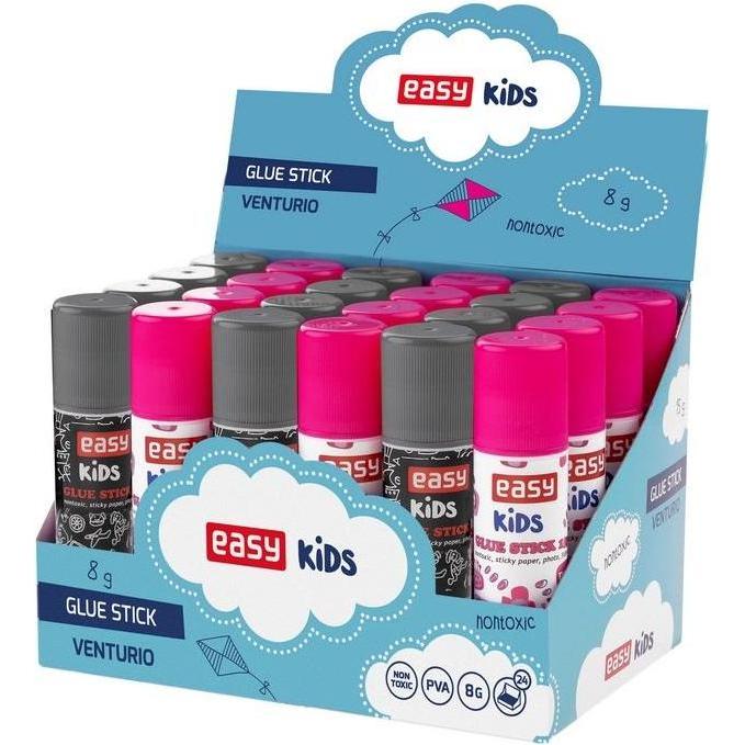 Easy Stationery, Colla stick, Colla stick 8g (24 pezzi) SEMPLICE