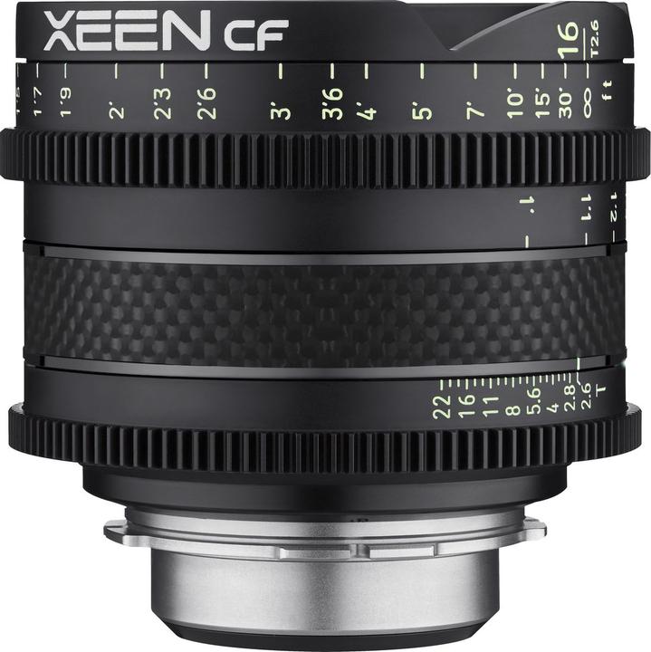 Produktbild Samyang XEEN 16mm T2.6 FF CINE MFT (Meter) (Micro Four Thirds, APS-C / DX, Vollformat)