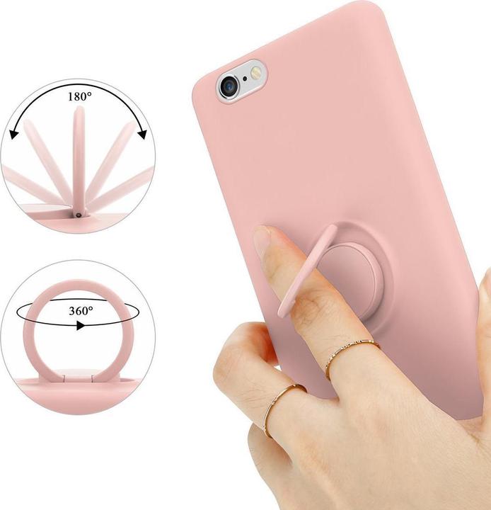 Image du produit Cadorabo TPU Liquid Ring Silicone Case Cover (Apple iPhone 6 Plus)