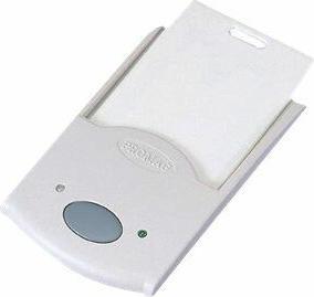 Image du produit Promag PCR-300, Lecteur RFID USB, 13,56 MHz (ISO14443, MIFARE), Slot, USB (émulation RS232), Dimensions (USB)