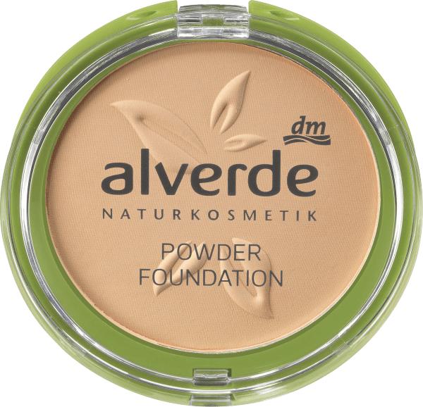 Produktbild dm alverde Make-up Powder Foundation soft ivory 10, LSF 6 (Nr. 10 soft ivory)