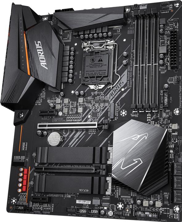 Produktbild Gigabyte Z490 Aorus Elite AC (LGA 1200, Intel Z490, ATX)