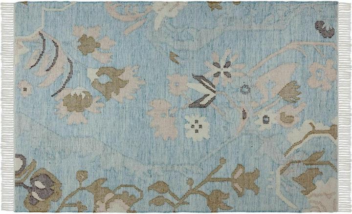 Produktbild Loberon Teppich Nére hellblau (200 x 300 cm)