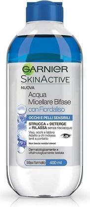 Actual product image Garnier Skin Active Micellar Water 2-Way Cornflower 400ml (Cleansing lotion, 400 ml)