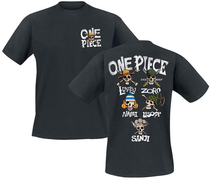 Produktbild One Piece Straw Hat Crew Skull (M)