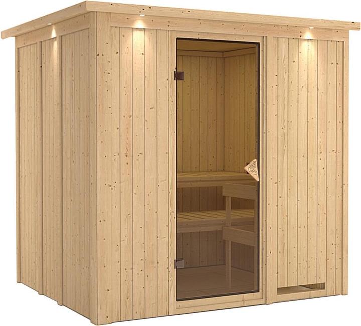 Produktbild Karibu Daria mit Dachkranz (Ohne Ofen)