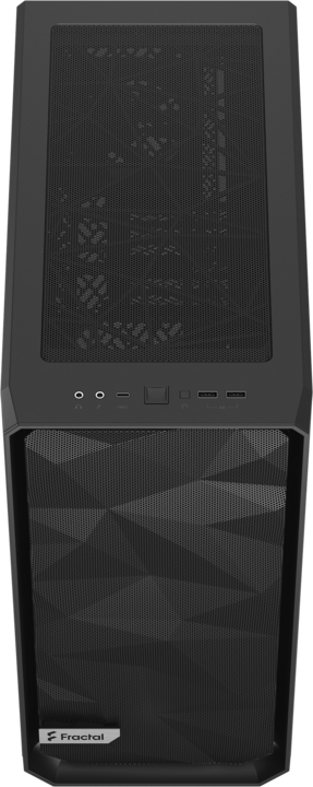 Produktbild Fractal Meshify 2 Compact Black Solid (ATX, mATX, Mini-ITX)