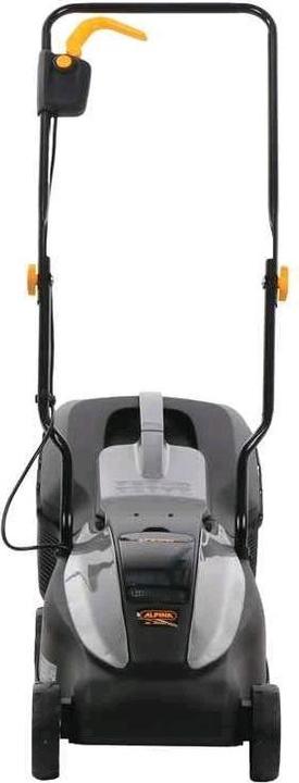 Actual product image Alpina Garden A particularly compact cordless lawn mower with a cutting width of 30 cm, powered by a 20 V (Rechargeable battery operated)