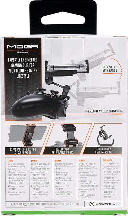 Actual product image PowerA MOGA Mobile Gaming Clip 2.0 for wireless Xbox controllers (Xbox Series S)