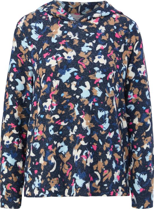 Produktbild s.Oliver T-Shirt Hoodie mit Allover-Muster (32)