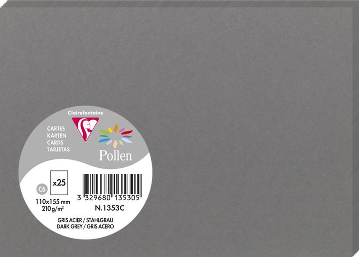 Image du produit Pollen Cartes simple (210 g/m², 25 x, C6)