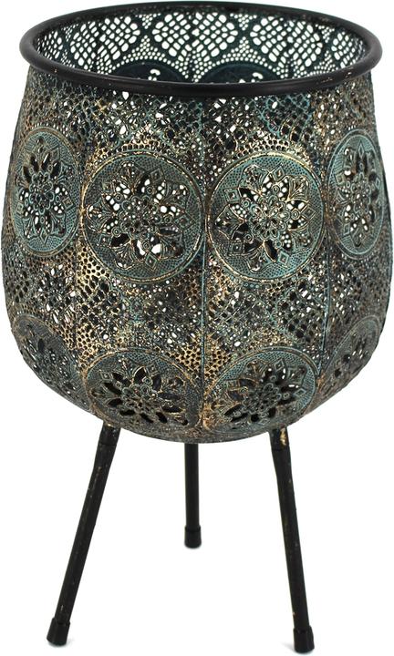 Actual product image HTI-Living Metal Lantern on Feet (1 x, 24 x 36 cm)