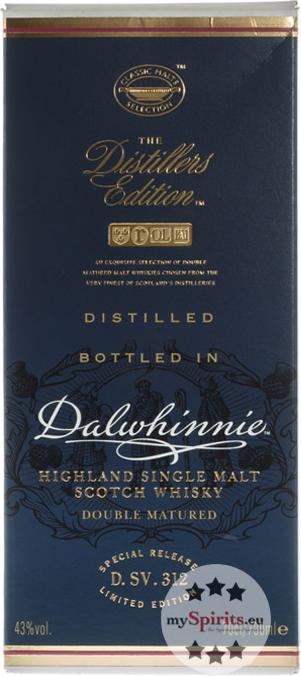 Actual product image Dalwhinnie Distillers Edition 2022