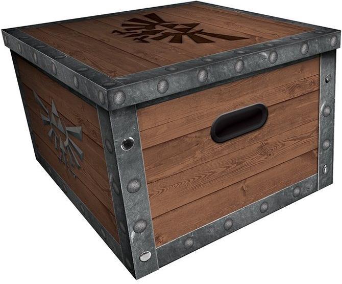 Actual product image Pyramid The Legend Of Zelda: Treasure Chest Storage Box (24 x 37 x 37 cm)