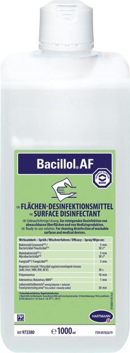 Cosmetic Hartmann Flächendesinfektion Bacillol 10 (1000 ml)