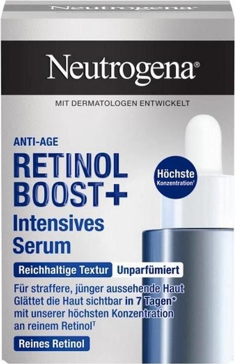 Actual product image Neutrogena Retinol Boost+ Intensive Night Serum (30 ml)