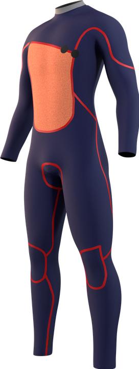 Image du produit Mystic The One Fullsuit 4/3mm Zipfree (4/3 mm, L)