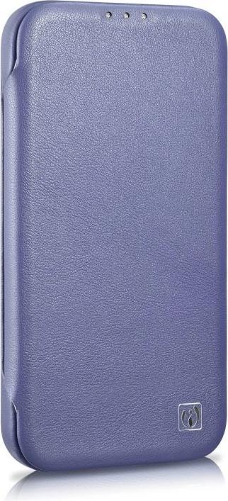Actual product image iCarer CE Premium Leather Folio Case for iPhone 14 Pro Magnetic Flip Leather Folio Case MagSafe Ligh (Apple iPhone 14 Pro)