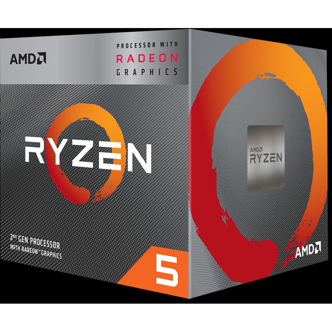 Thumbnail - AMD Ryzen 5 3400G (AM4, 3.70 GHz, 4 -Core), Prozessor
