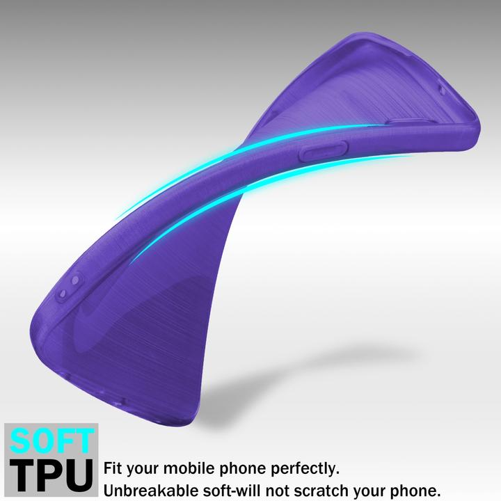 Immagine prodotto Cadorabo Custodia per Samsung Galaxy A11 / M11 in TPU spazzolato con protezione per fotocamera stile LM160 (Samsung Galaxy A11, Samsung Galaxy M11)