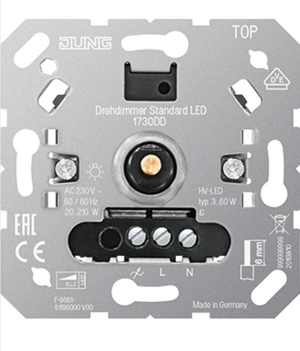 Actual product image JUNG Rotary Dimmer Std.LED 1730DD