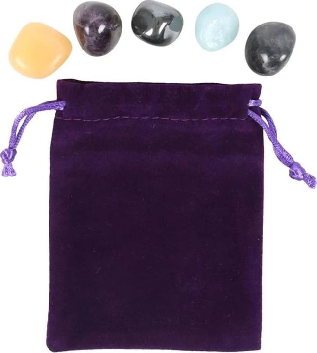 Actual product image Something Different Aquarius Tumbled Stone (Pack of 5)