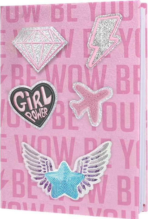 Actual product image Kids Euroswan WOW Notebook with interchangeable patches (Disp.=6) (A5)