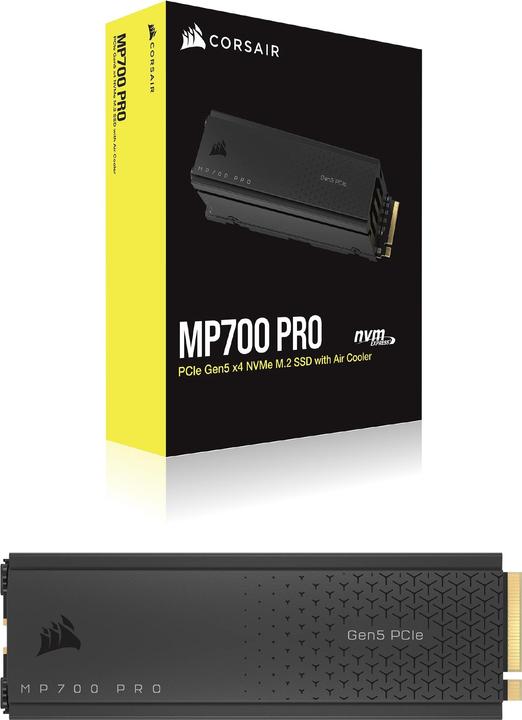 Immagine prodotto Corsair MP700 PRO 4TB NVMe PCIe M.2 SSD con cooler (4000 GB, M.2 2280)