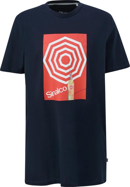 Actual product image S.Oliver T-Shirt T-Shirt aus Baumwoll-Jersey mit Sinalco®-Print (XXL)