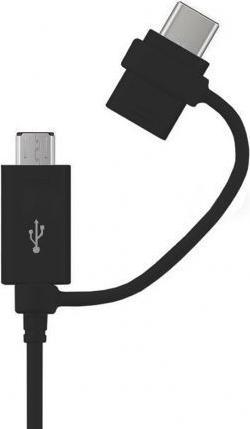 Image du produit Samsung Cable USB 2in1 Combo Type-C&Micro USB Data&Charging Cable 1.2m (OEM) Black (1.20 m, USB 2.0)
