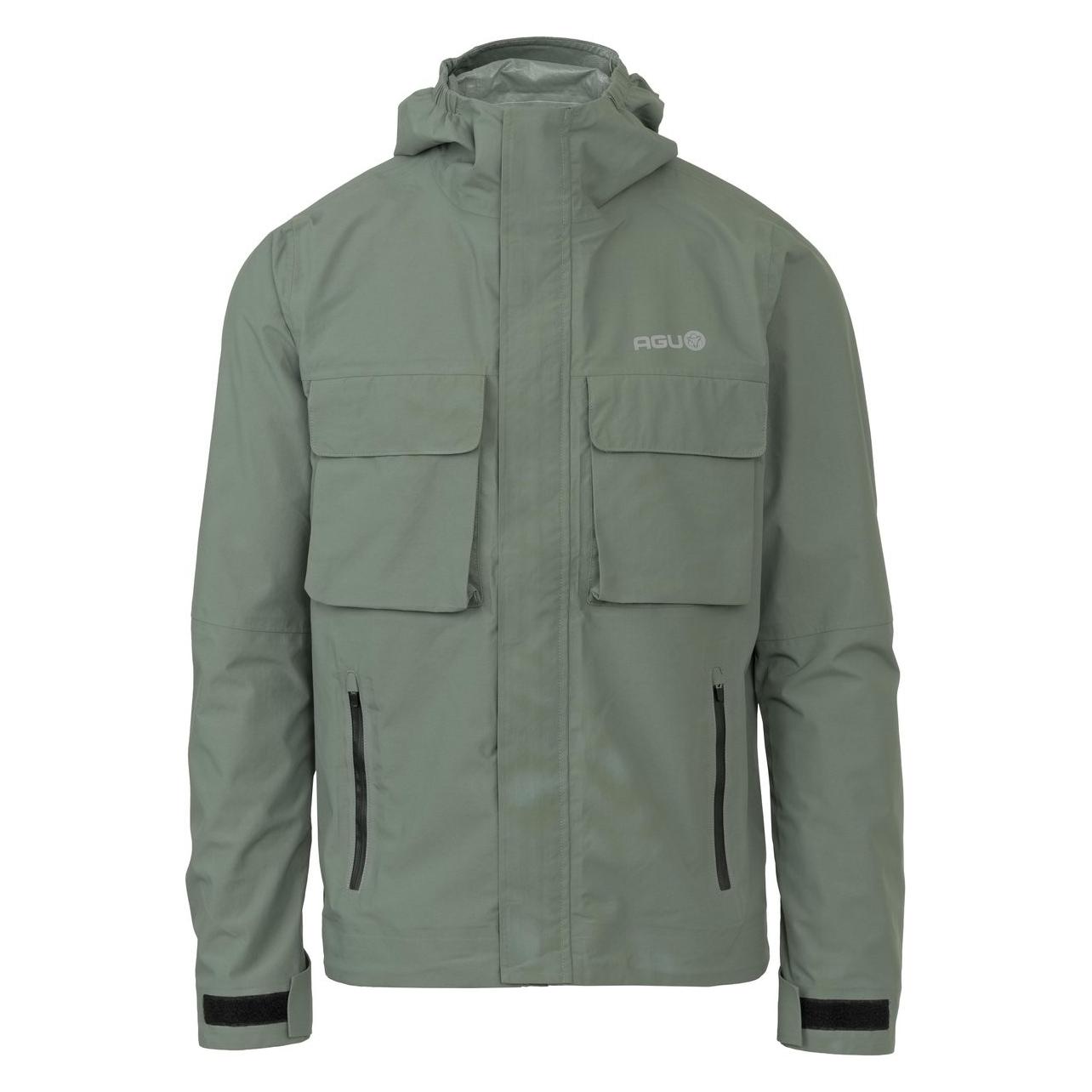 Agu, Fietsjassen, City Cruiser Rain Jacket Urban Outdoor (Xl), Groen, Xl