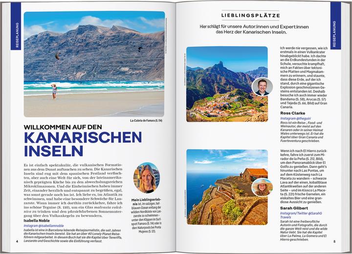 Actual product image Reiseführer Kanarische Inseln (German, Isabella Noble, Sarah Gilbert, Ross Clarke, 2025)