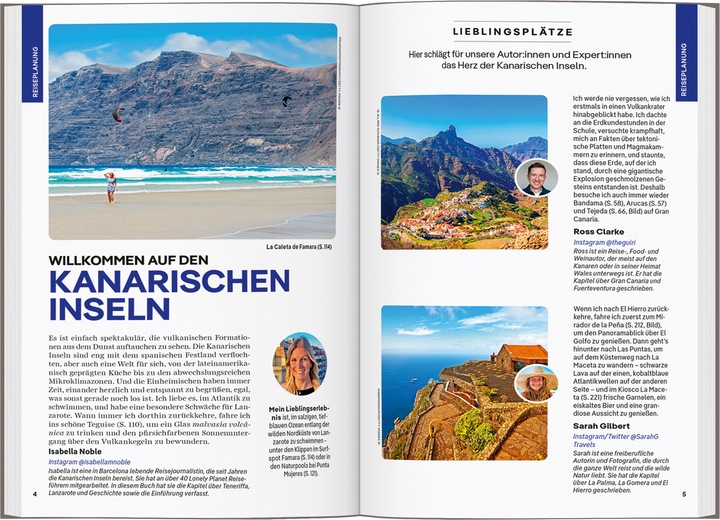 Produktbild Reiseführer Kanarische Inseln (Deutsch, Isabella Noble, Sarah Gilbert, Ross Clarke, 2025)