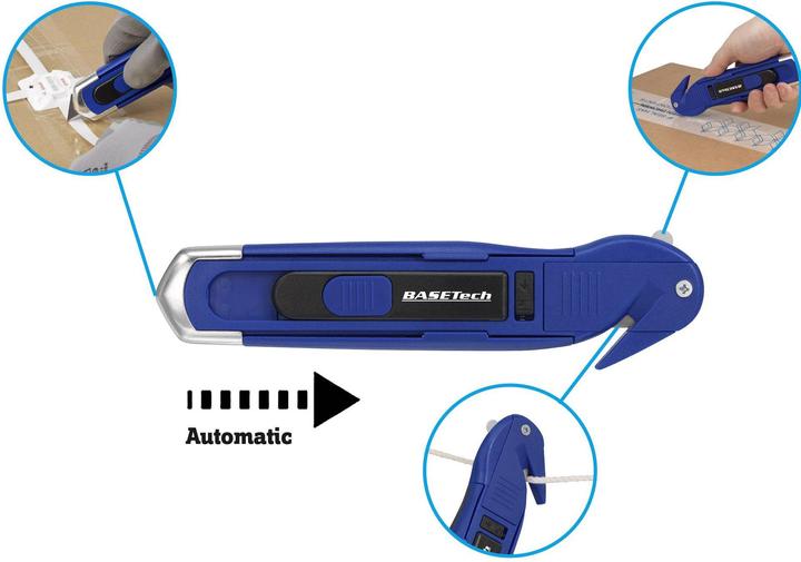 Image du produit Basetech 2inCoupeur de filmCouteau à carton (Cutters)