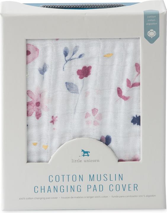 Actual product image little unicorn Changing Pad Cover (40 x 80 cm)