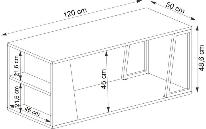 Image du produit Kalune Design Lissa (50 x 120 x 48.60 cm)