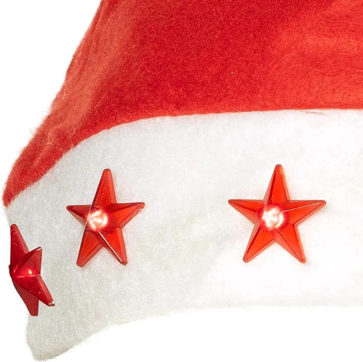 Produktbild Fortura Weihnachtsmütze Blinkende Sterne