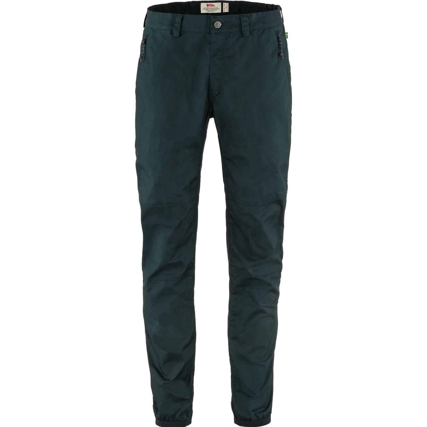 Fjällräven, Herren, Outdoorhose, Vardag Trousers (46), Blau, 46