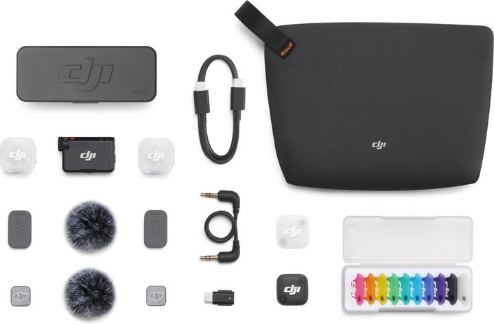 DJI Mic Mini 2 (2 TX + 1 RX + Oplaadetui)