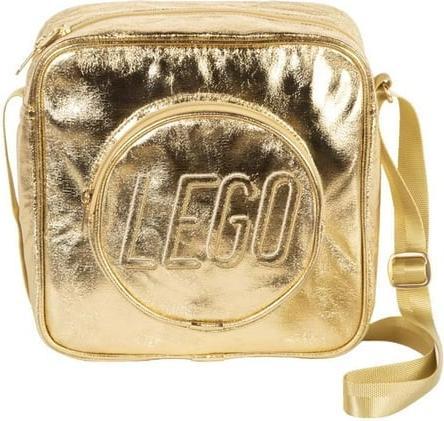 Immagine prodotto Euromic LEGO - Borsa a tracolla con mattoncini (21x21 cm) - Oro (4011095-CB0960-014BI)