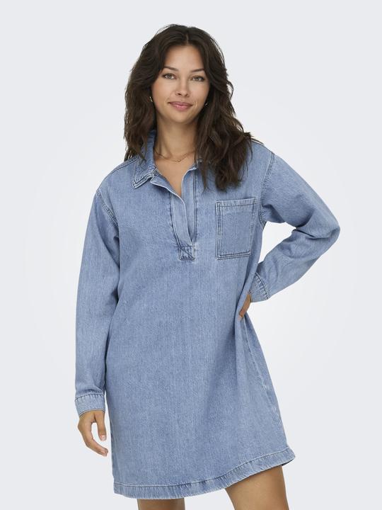 Produktbild Only ONLBIRDIE Langes Kleid Jeanskleid (XS)
