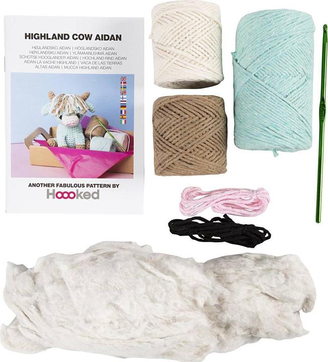 Actual product image Creativ Company Bastelset Amigurumi, Kuh