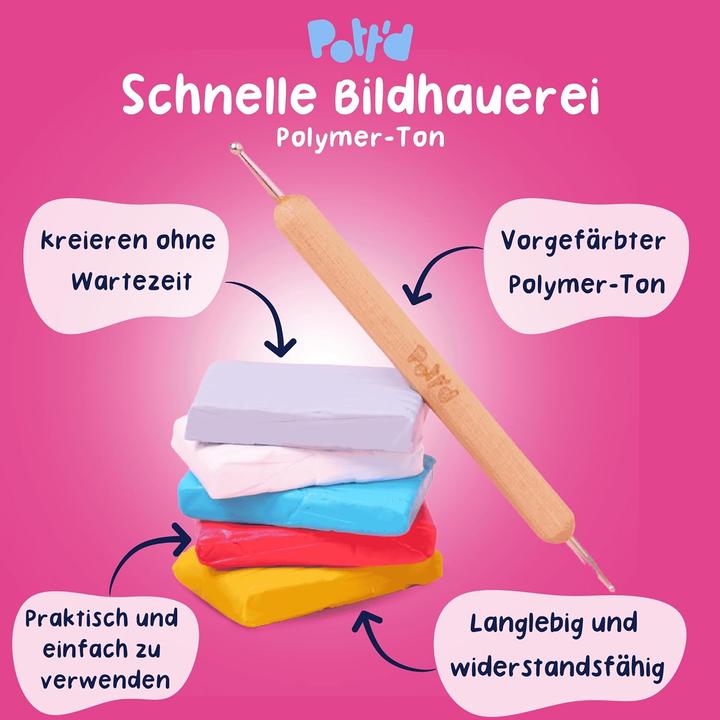 Produktbild Pott'd Mini-Magnet-Bastelset