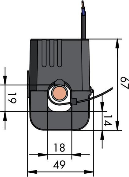 Actual product image Wago Cable conversion current transformer