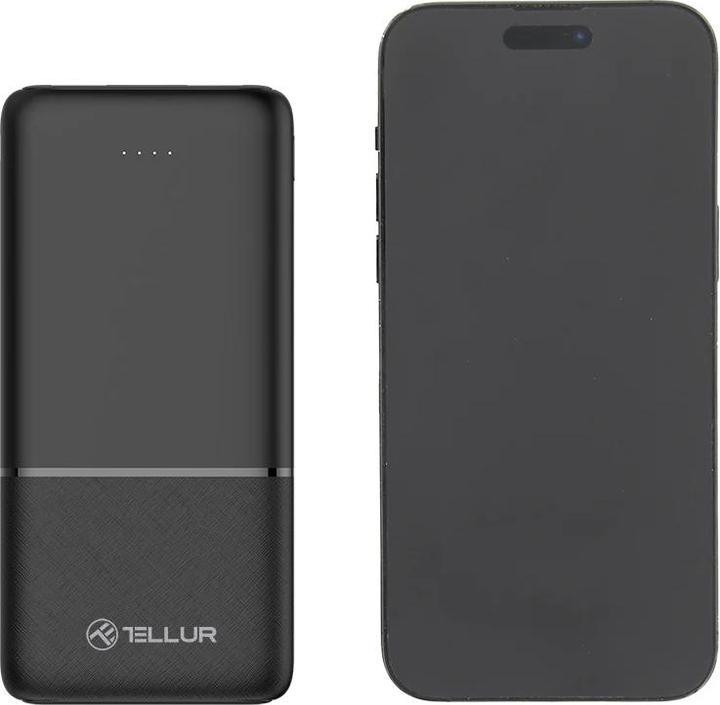 Produktbild Tellur 10000mAh power bank black (10000 mAh, 37 Wh)
