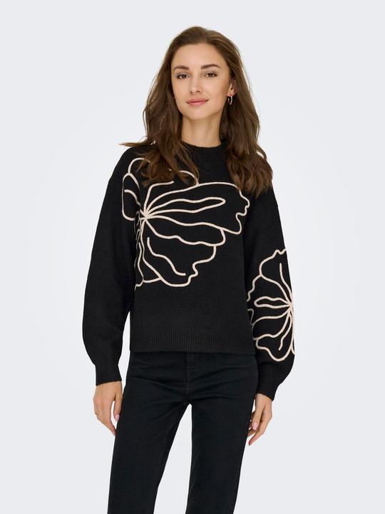 Actual product image JdY Jdyjella L/S Flower Pullover Knt Noos (XS)