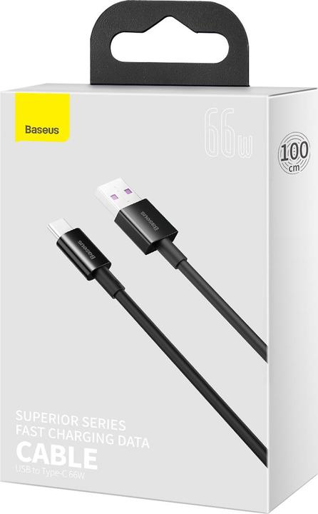 Produktbild Baseus USB Typ A – USB Typ C (1 m, USB 2.0, 66 W)