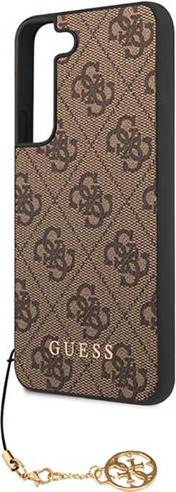 Produktbild Guess 4G Charms Case für Samsung Galaxy S23+ - brown (Samsung Galaxy S23+)